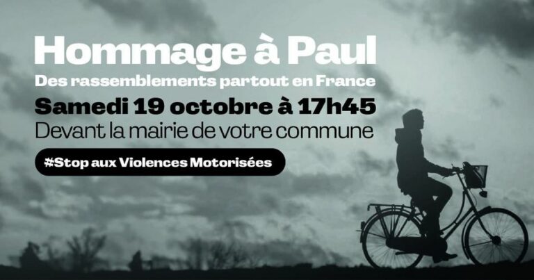 Hommage à Paul – Stop aux violences !